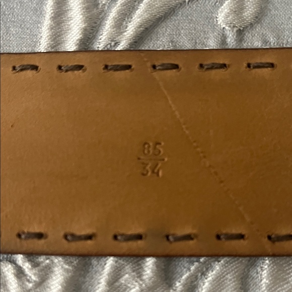 Prada Brown Suede  Belt - Picture 5 of 10